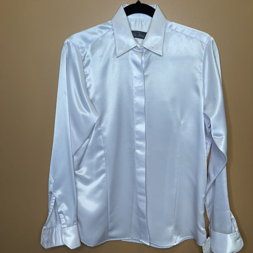 SHIRT WHITE SATIN ELLIE MAY