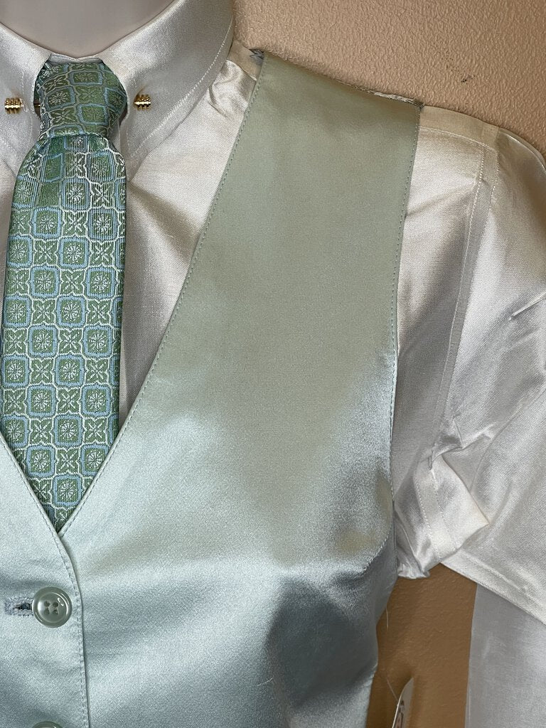 VEST SEAFOAM GREEN BECKER BROTHERS