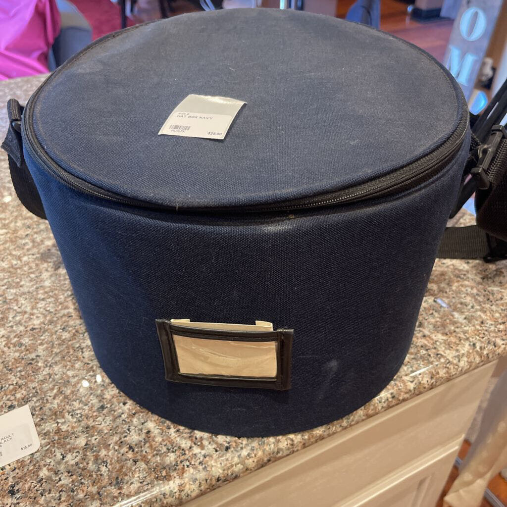 HAT BOX NAVY