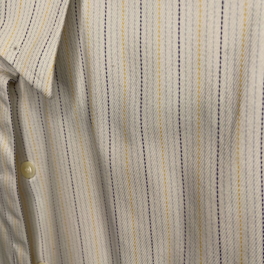 SHIRT DEREGNAUCOURT BLUE/YELLOW STRIPES