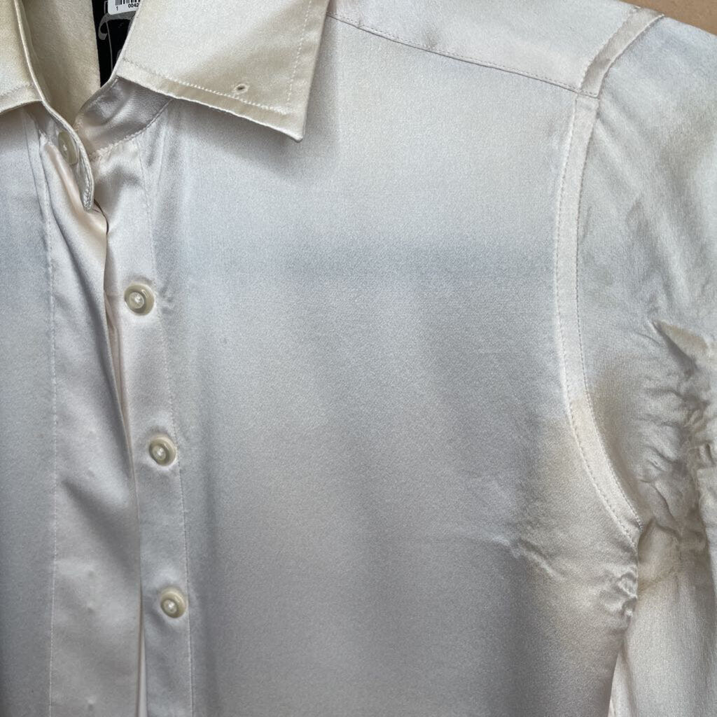 SHIRT WHITE SILK DEREGNAUCOURT