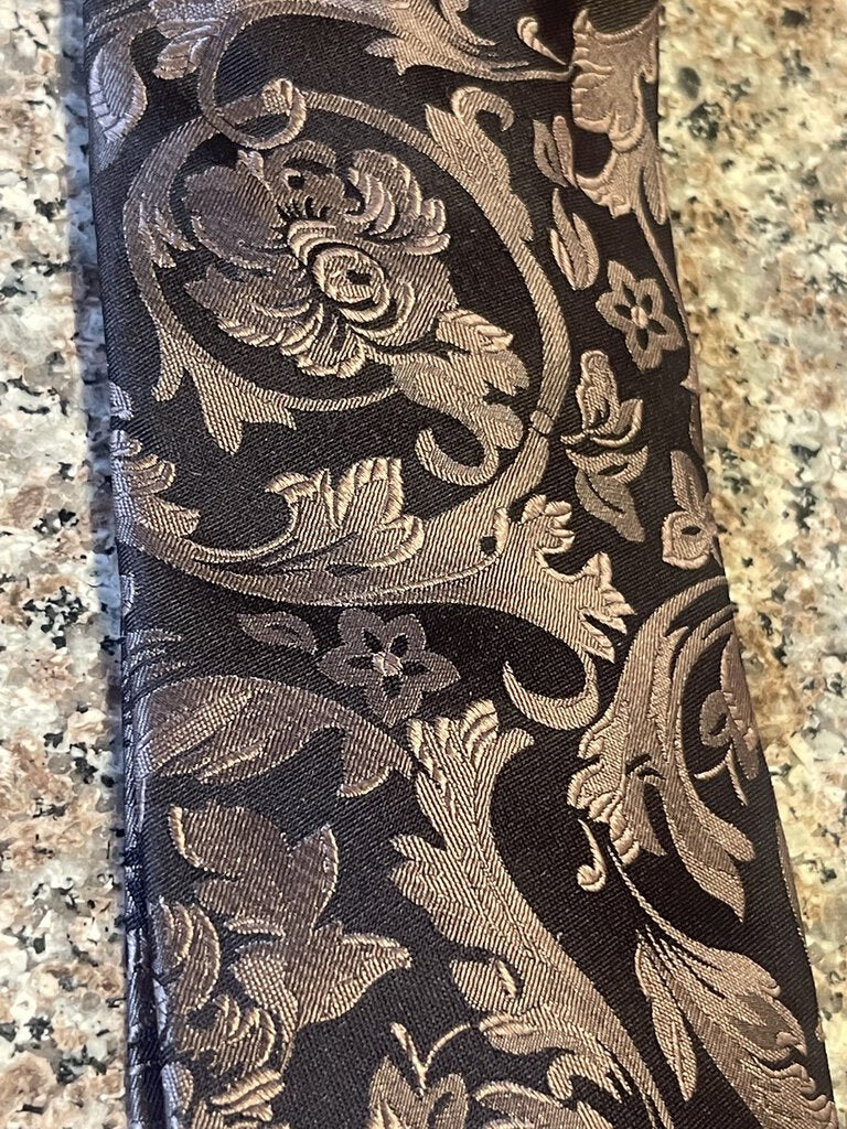 TIE BRONZE PAISLEY ROBERT TALBOTT