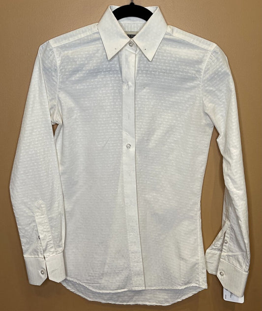 CREAM PAISLEY BECKER BROTHERS SHIRT