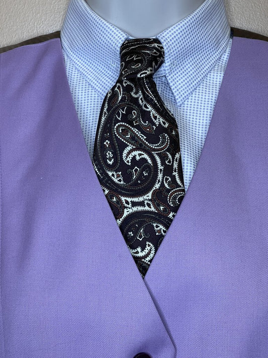 TIE BROWN PAISLEY