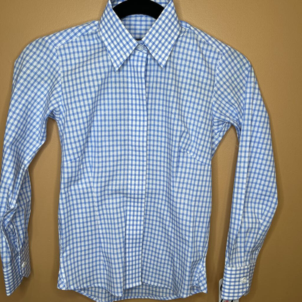 SHIRT BLUE CHECK ELLIE MAY