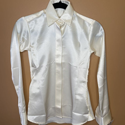 SHIRT SATIN CREAM BETTY BERDINE