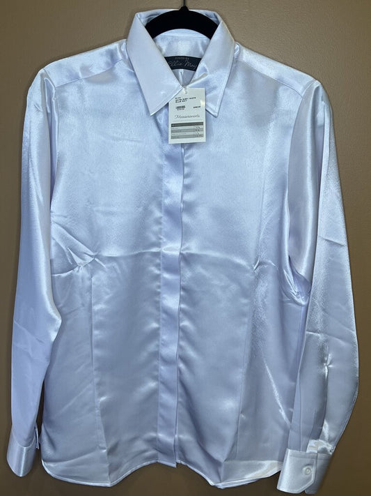 SATIN SHIRT WHITE ELLIE MAY