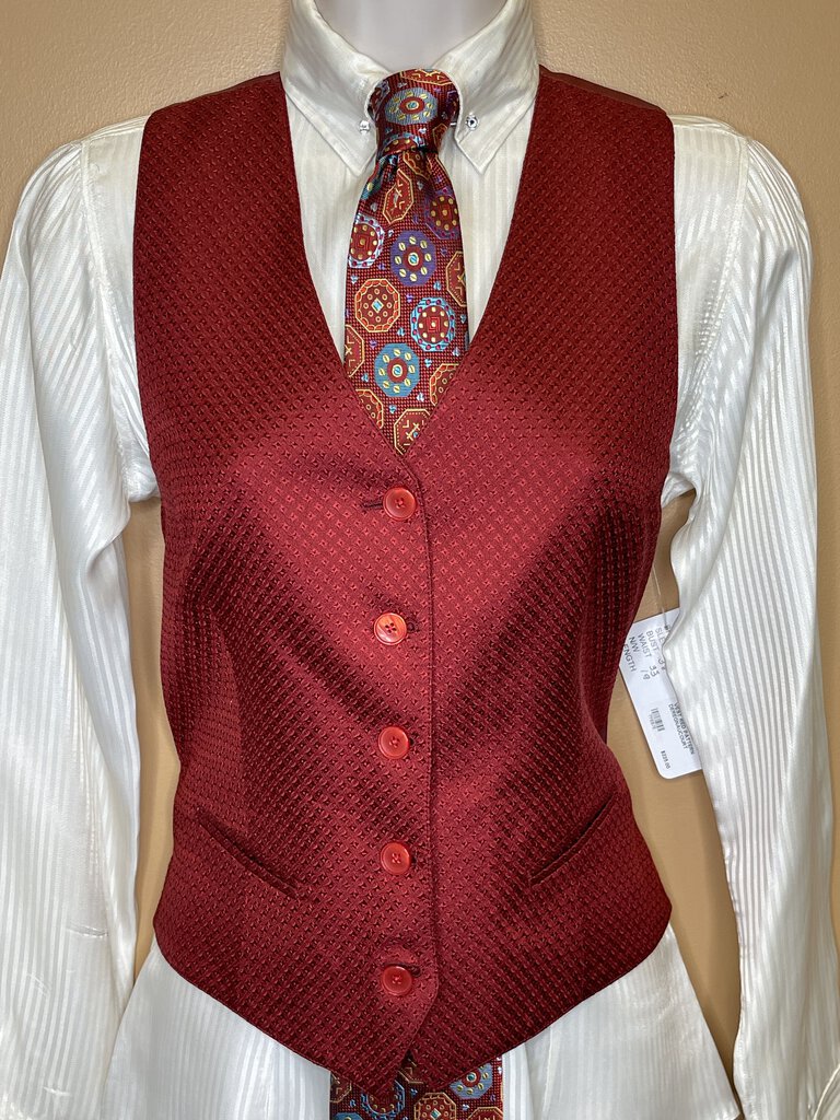 TIE RED MEDALLION