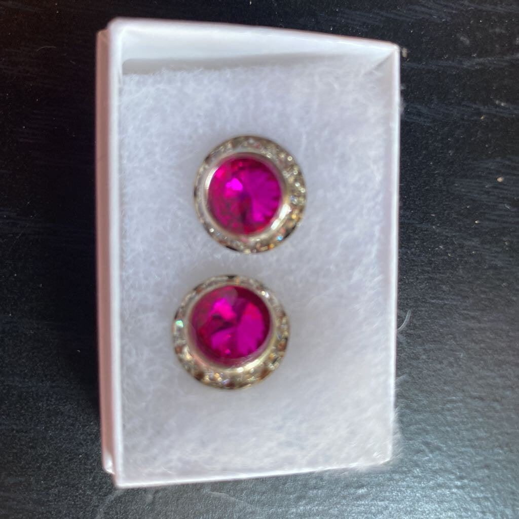 EARRINGS PINK