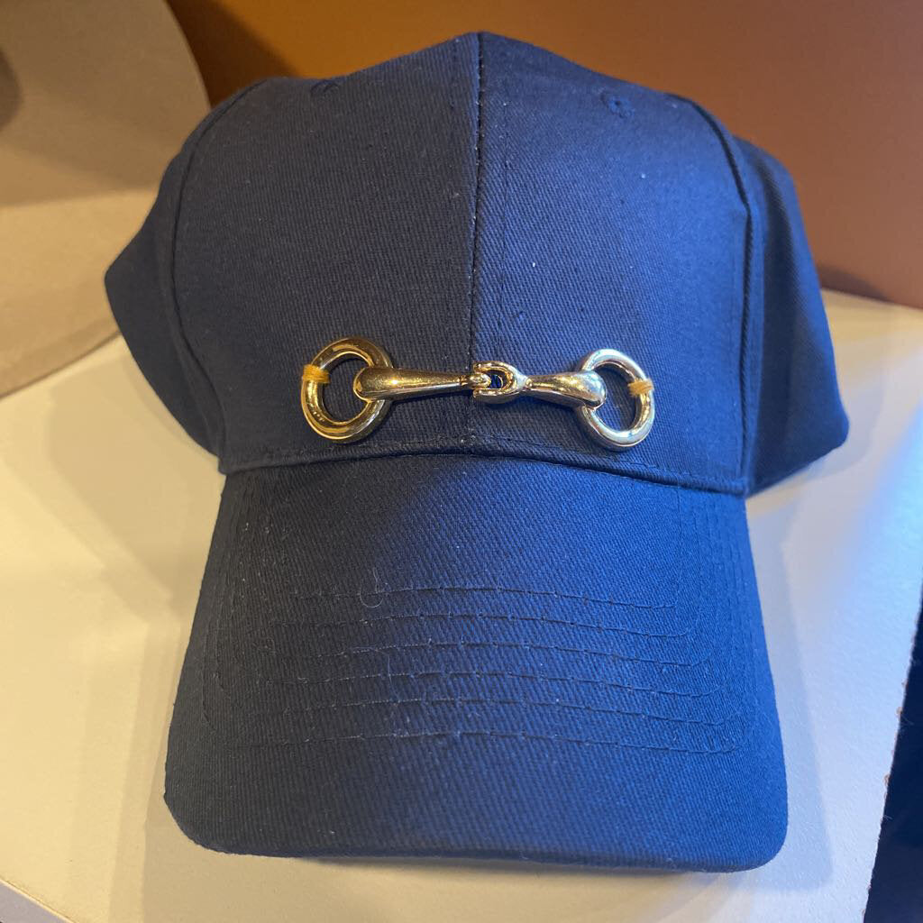 BALL CAP SNAFFLE BIT NAVY