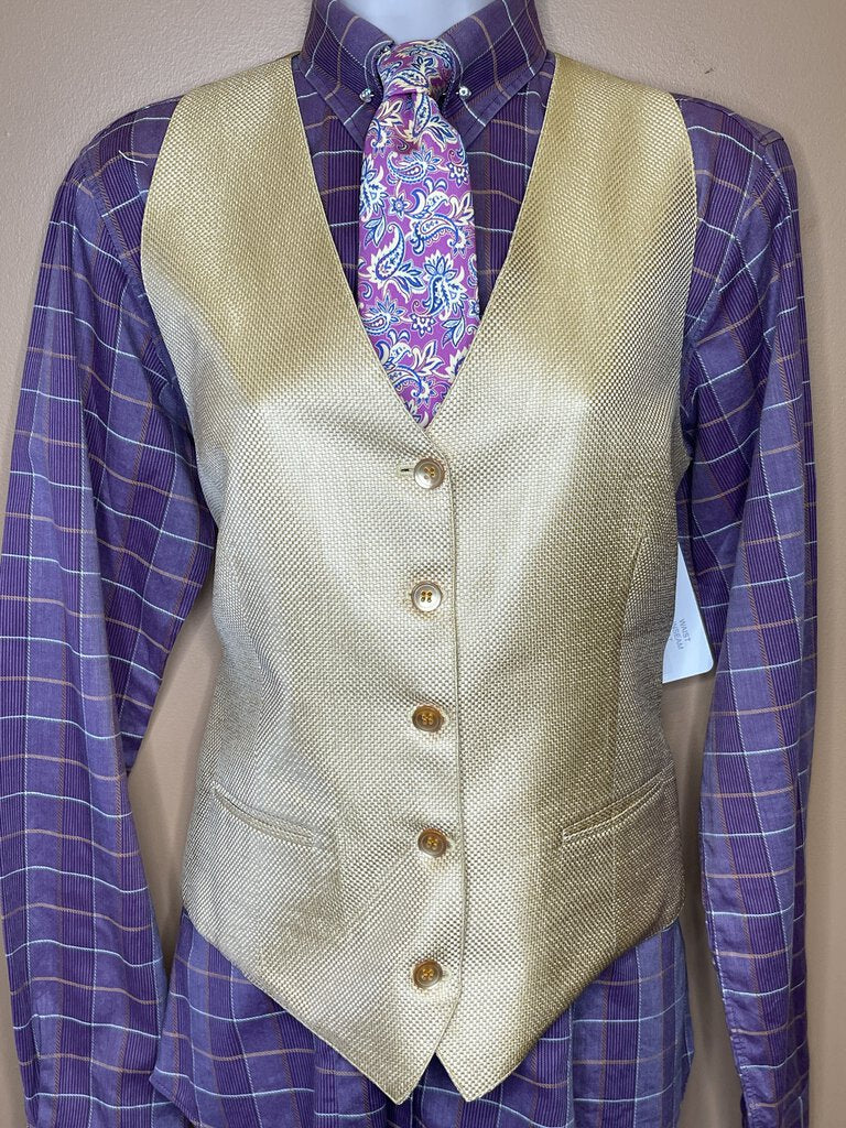 SHIRT PURPLE PLAID DEREGNAUCOURT