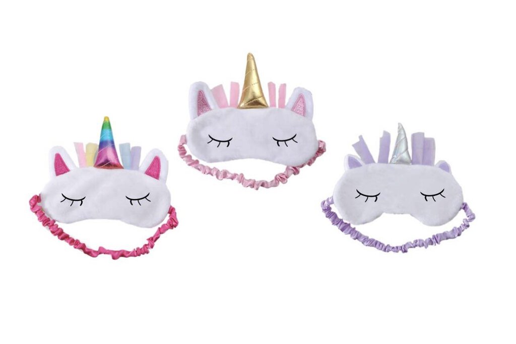 SLUMBER PARTY UNICORN SLEEP AND HEADBAND SET