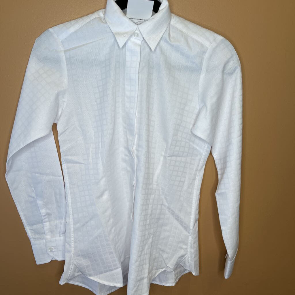 WHITE PATTERN SHIRT ELLIE MAY