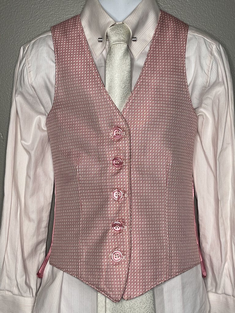 PINK STRIPE BECKER BROTHERS SHIRT