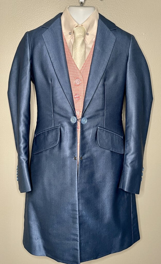 BLUE SHEEN BECKER BROTHERS DAY SUIT