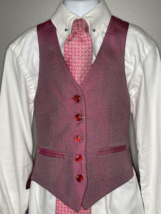 MAGENTA BECKER BROTHERS VEST