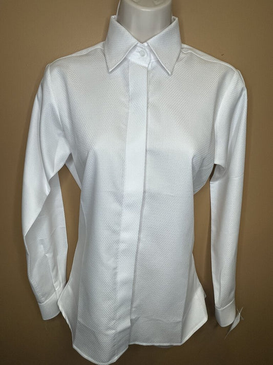 WHITE PATTERN SHIRT BETTY BERDINE