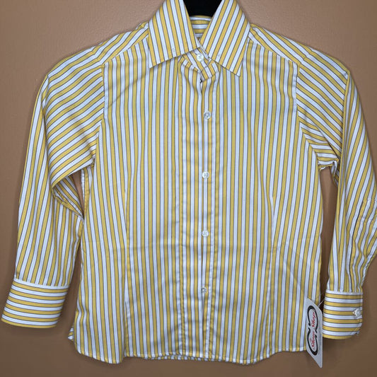 shirt - Ellie May yellow stripe (949)