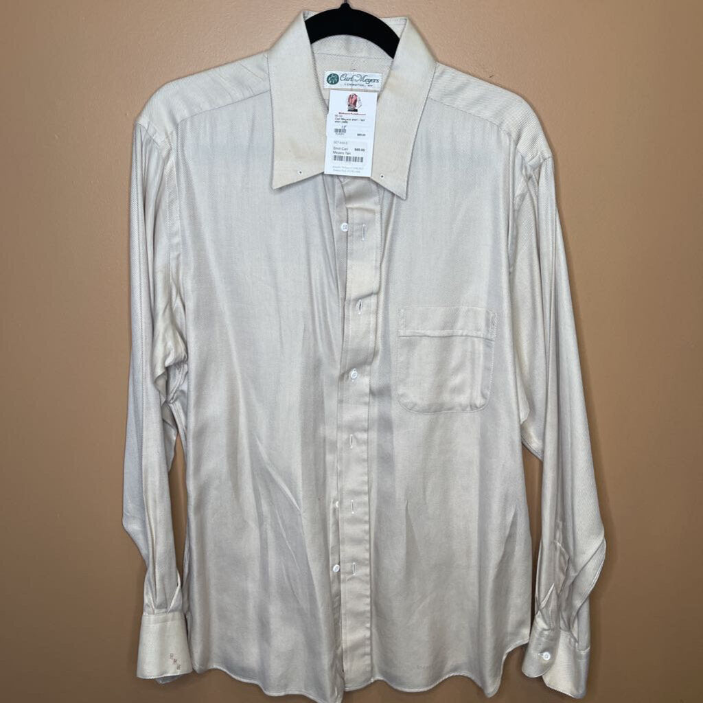 Carl Meyers shirt - tan shirt (399)