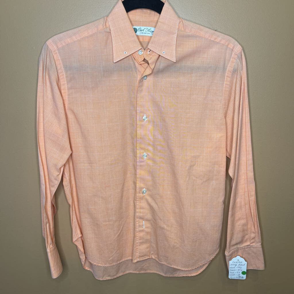 Shirt - Orange plaid (32) CARL MEYERS