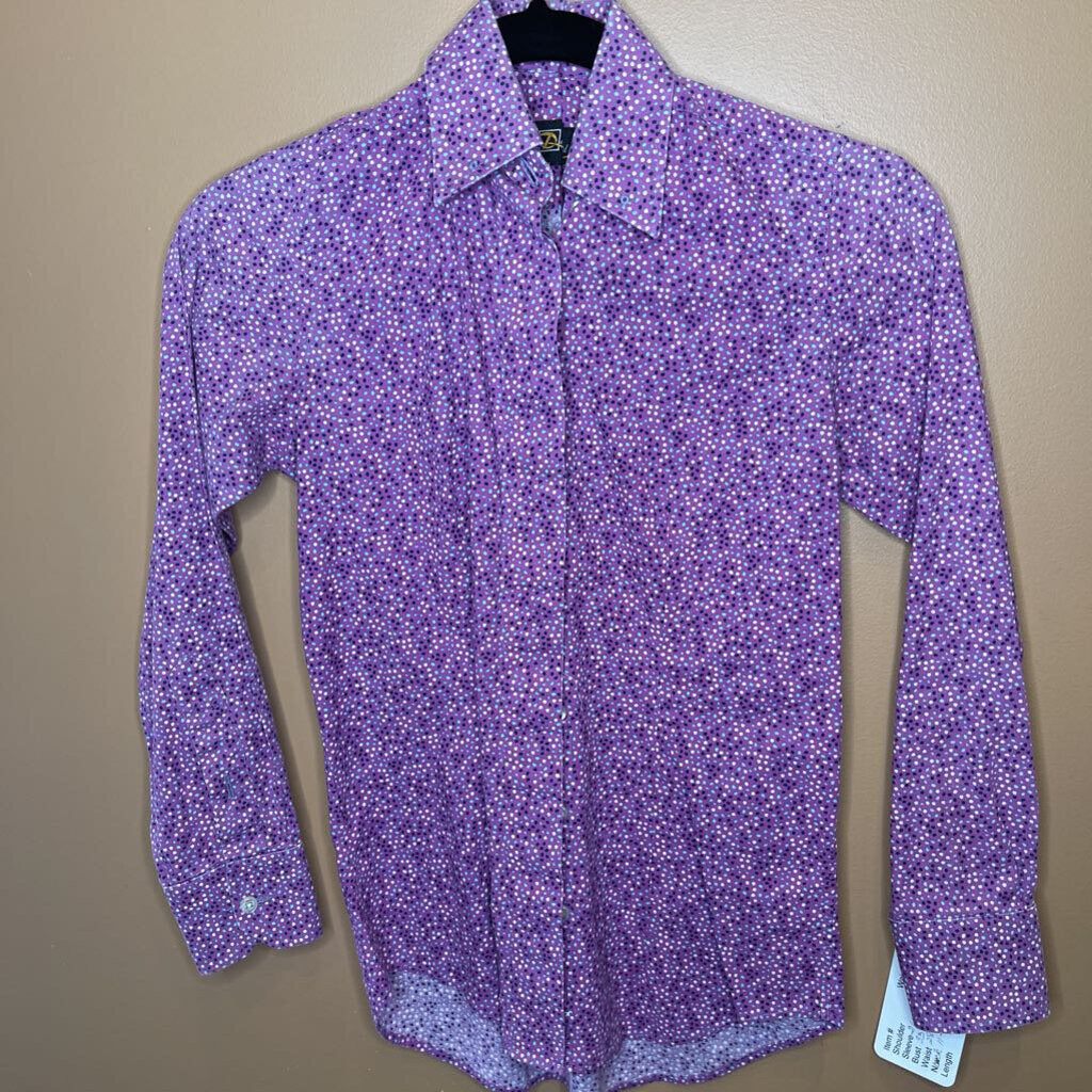 SHIRT PURPLE DOTS DEREGNAUCOURT