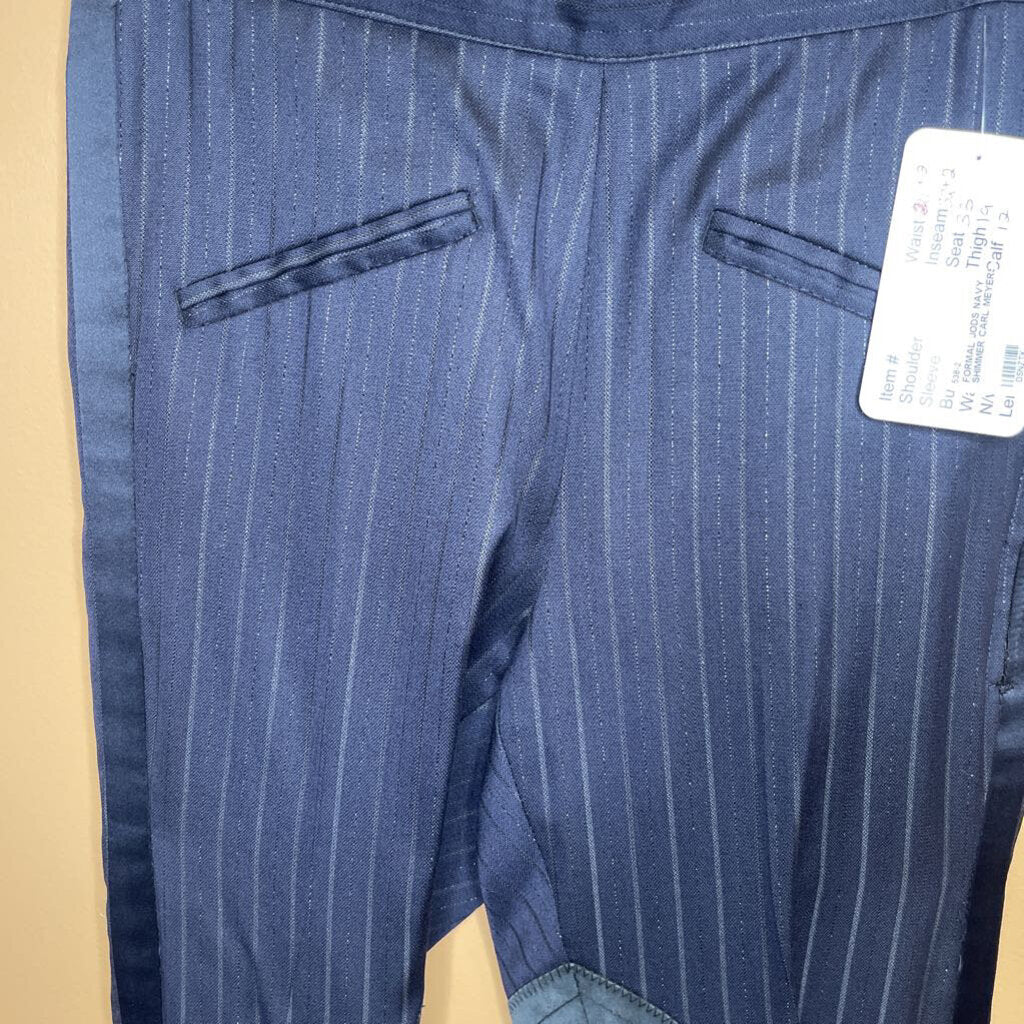 FORMAL JODS NAVY SHIMMER CARL MEYERS