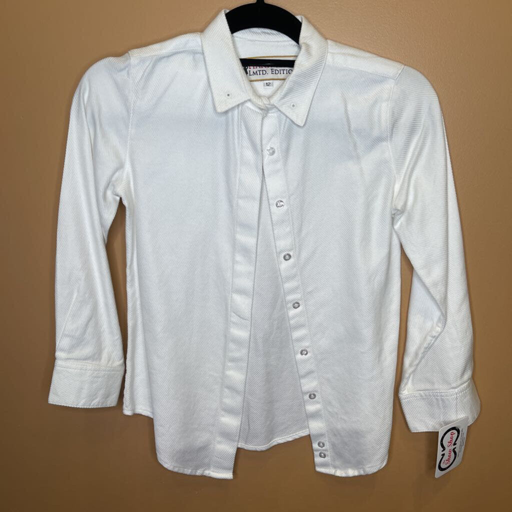 SHIRT HEARTMEYER WHITE TONE ON TONE STRIPE