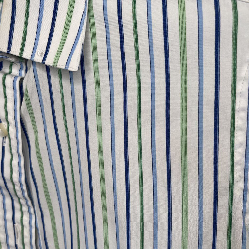 SHIRT BLUE/GREEN STRIPE