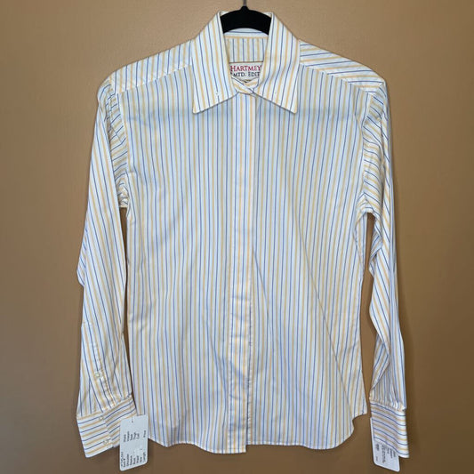 SHIRT HEARTMEYER BLUE/YELLOW STRIPE