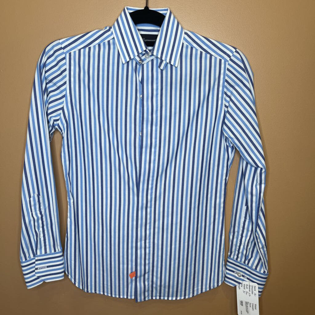 SHIRT BLUE STRIPE DEREGNAUCOURT