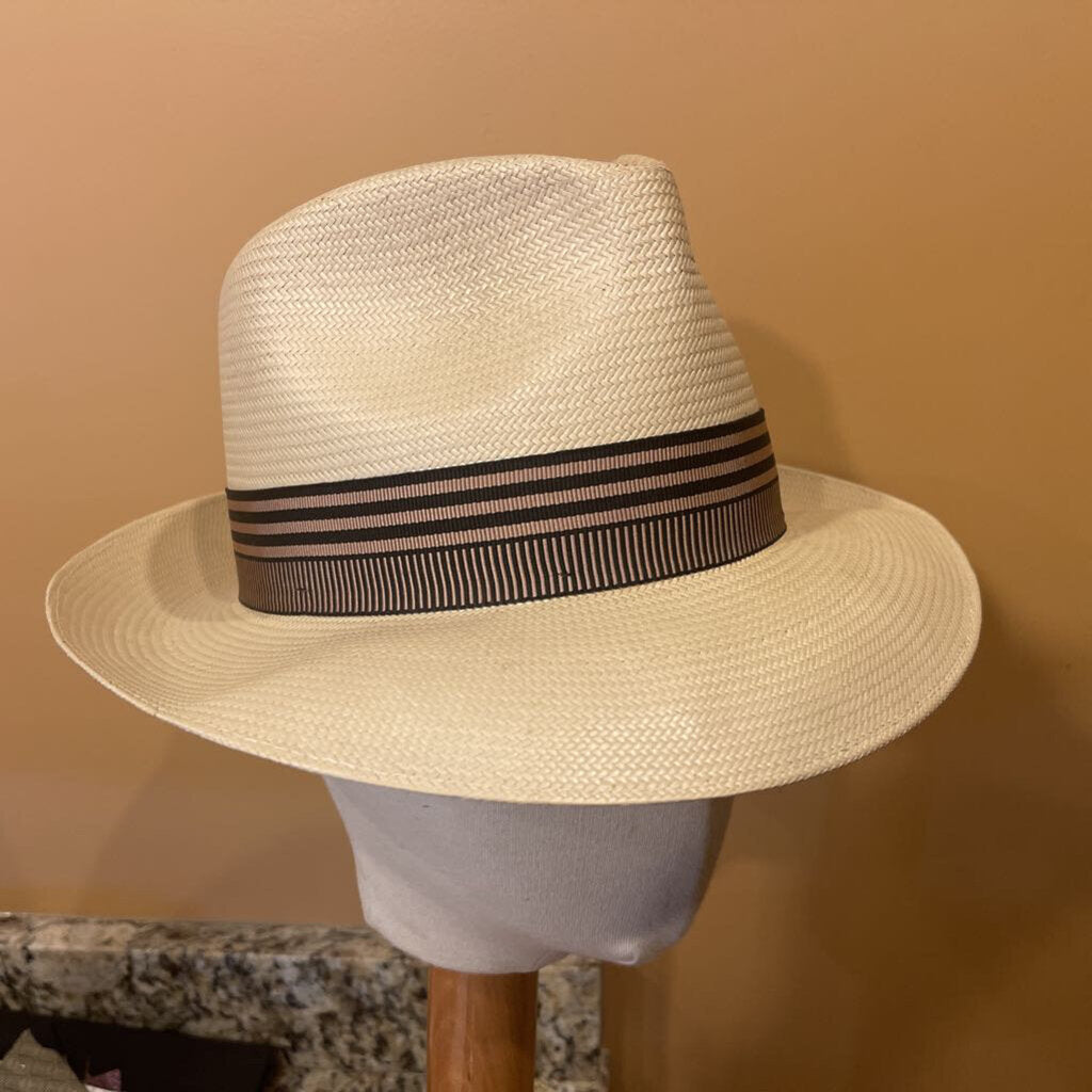 MENS STRAW SNAP BRIM SIZE 7