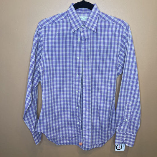 SHIRT CARL MEYERS PURPLE PLAID